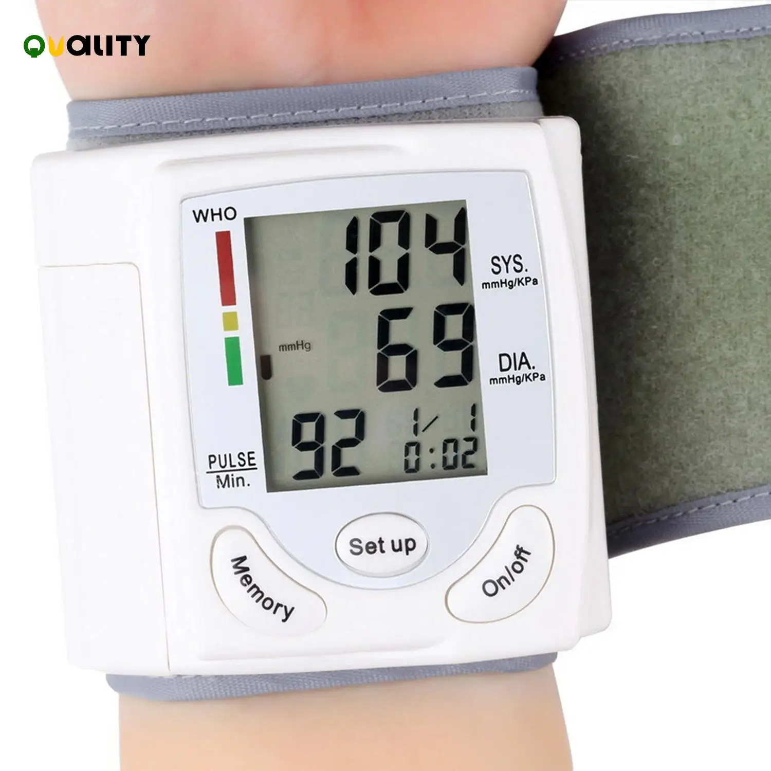 Автоматический тонометр крови Давление монитор кровяного давления ЖК дисплей