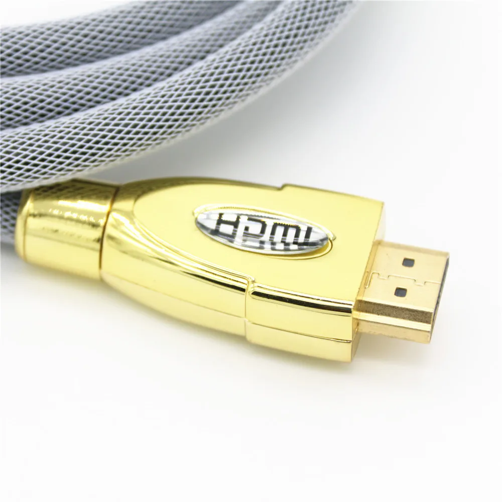 

HDMI Cable video cables gold plated 1.4 1080P 3D Cable for HDTV splitter switcher 0.5m 1m 1.5m 2m 3m 5m 10m 12m 15m 20m