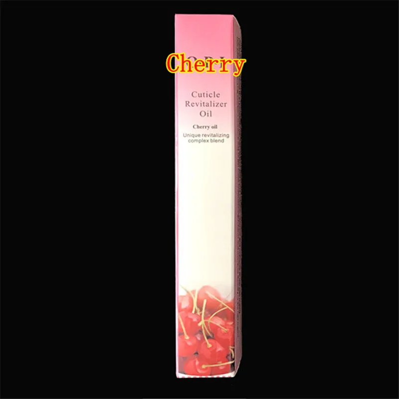 Cherry 15 запахов ногтей питание масло ручка для лечения Ногтей омолаживающее Масло для кутикулы предотвратить Agnail гель лак питающий кожу - Цвет: Cherry