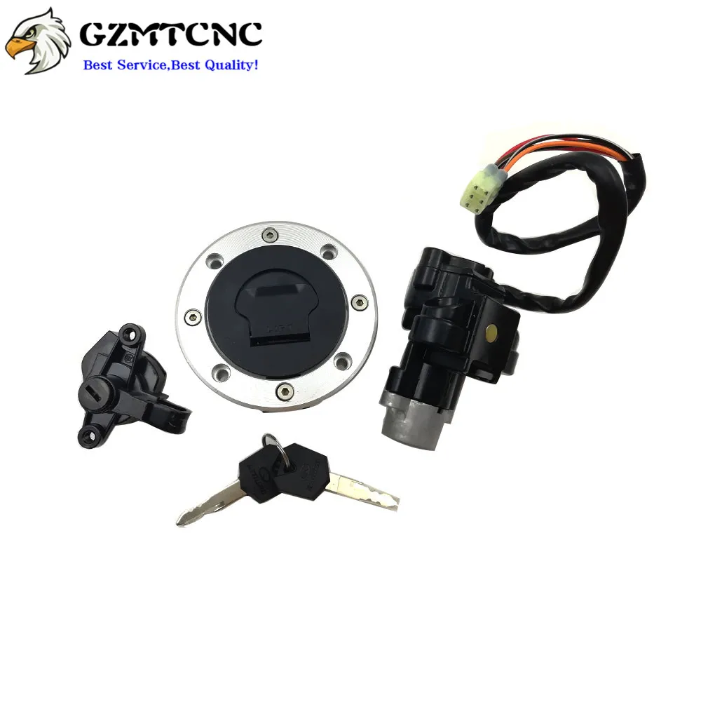 Переключатель зажигания + крышка для топливного бака замок сиденья Suzuki BANDIT GSF600 GSF