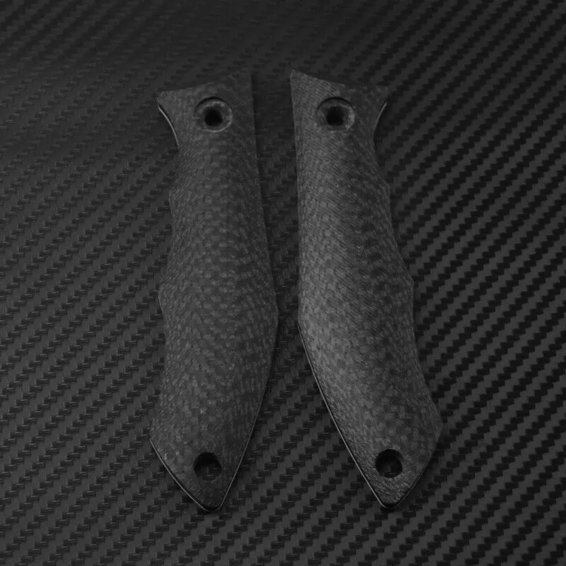 

1 Pair Custom Practical DIY 3K Carbon Fiber Handle Patches Hand Grip Scales
