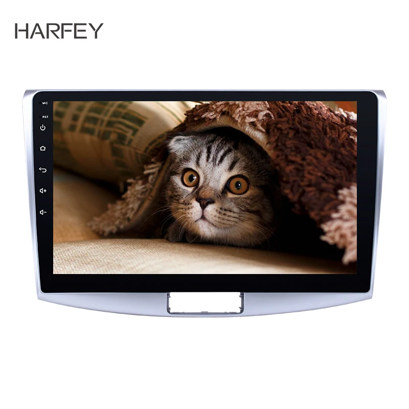 Harfey Автомобильный GPS HD 10 1 &quotNavi Android 8 авто радио с Bluetooth SWC для VW Volkswagen Magotan B7 Bora Golf 6