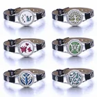 Новинка 2019, украшения для ароматерапии, браслет из нержавеющей стали с аромадиффузором, медальон, распылитель эфирного масла