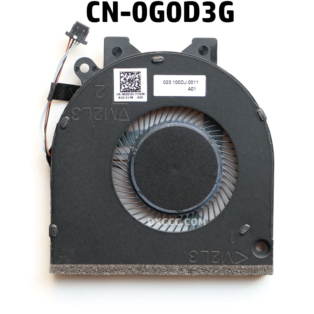 

QAOOO CN-0G0D3G CPU FAN FOR DELL Inspiron 5480 5482 5488 5580 5581 5584 5585 Laptop CPU Cooling Fan