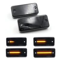 2x amber dynamic flowing led side marker light for fiat ducato citroen relay peugeot boxer renault volvo man iveco