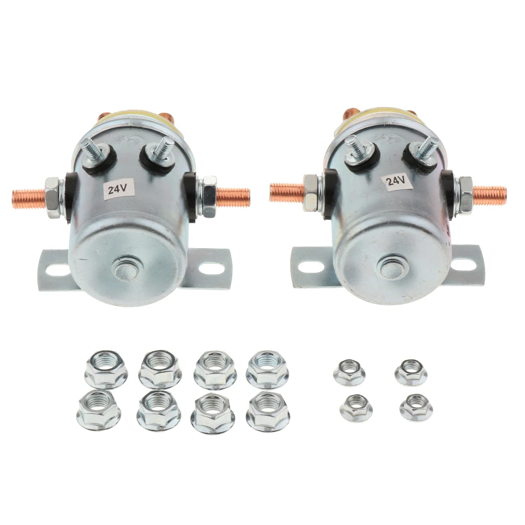 Электромагнитный реле для трейлер лебедки тележка гольфа авто 21 9x6 50x9 45 дюйма 2 шт.