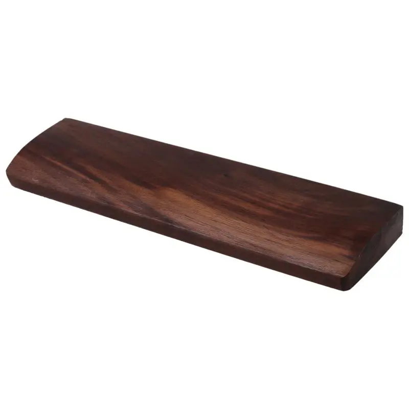 

Нескользящая подставка под запястье с клавиатурой из орехового дерева для ноутбука на 60 клавиш