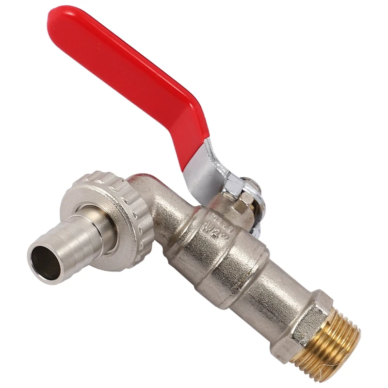 

IBC Tank Adapter S60X6 to Iron Brass Tap 1/2 Inch Replacement Valve 60mm Coarse Thread Garden Water Connectors