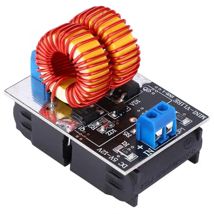 Мини нагревательная плата ZVS DC5 ~ 15 в 150 Вт индуктивный Flyback нагревательный драйвер