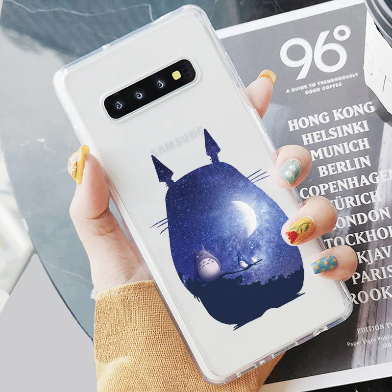 Мягкий прозрачный чехол из ТПУ для телефона Samsung S6 S7 Edeg S8 S9 Plus S10 + S10E Lite A50 A30 A10 |