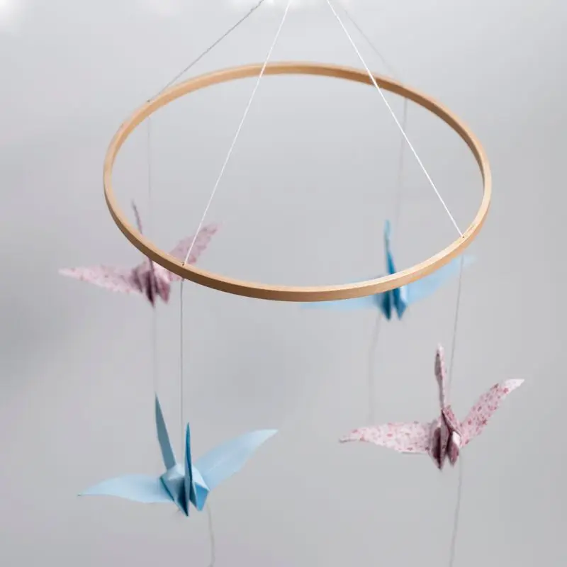 

Wooden DIY Wind Chimes Unfinished Handmade Material Kit Bead Pendant Home Decor