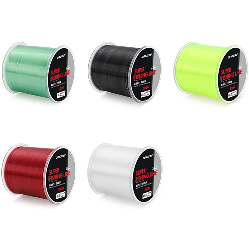 500 м нейлоновая морская удочка многонитевая леска для ловли карпа все спиннинга