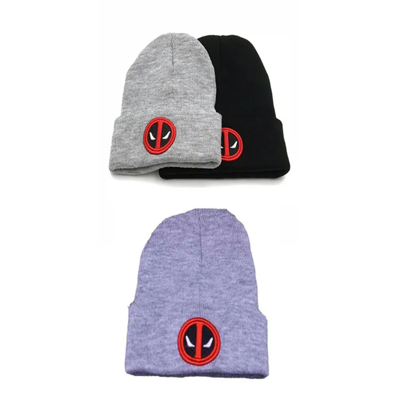 2020 вязаные шапки с героями фильма Дэдпул супер герой Уэйд Уинстон Вилсон унисекс