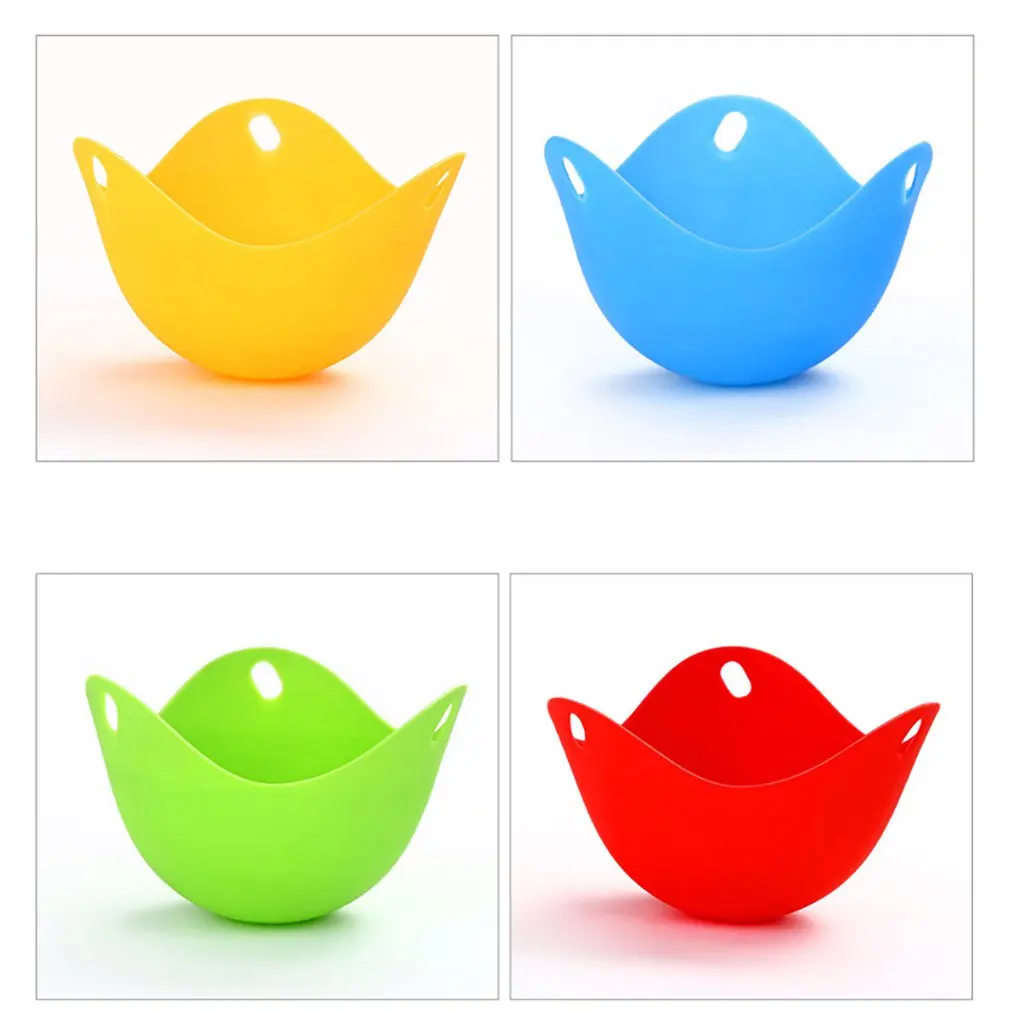 

Environmental Protective Creative Silicone Egg Cooking Tool Kitchen Tool Cookware Poached Baking Cup Cooking Gadget