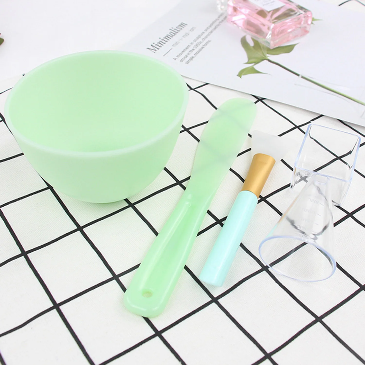 5 шт. набор для смешивания маски лица и тела|Наборы инструментов макияжа| |