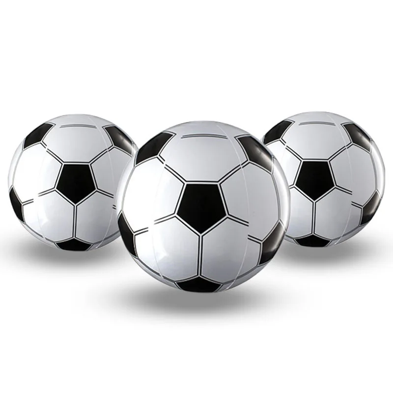 

5pcs Creative Football PVC Inflatable Ball Beach Ball Bar KTV Party Theme Club Home Sport Decoration World Cup Inflatable Toy