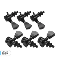 6 pieces 3l3r guitar string tuning pegs locking tuners machine heads knobs for acoustic electric guitars replacement accessories