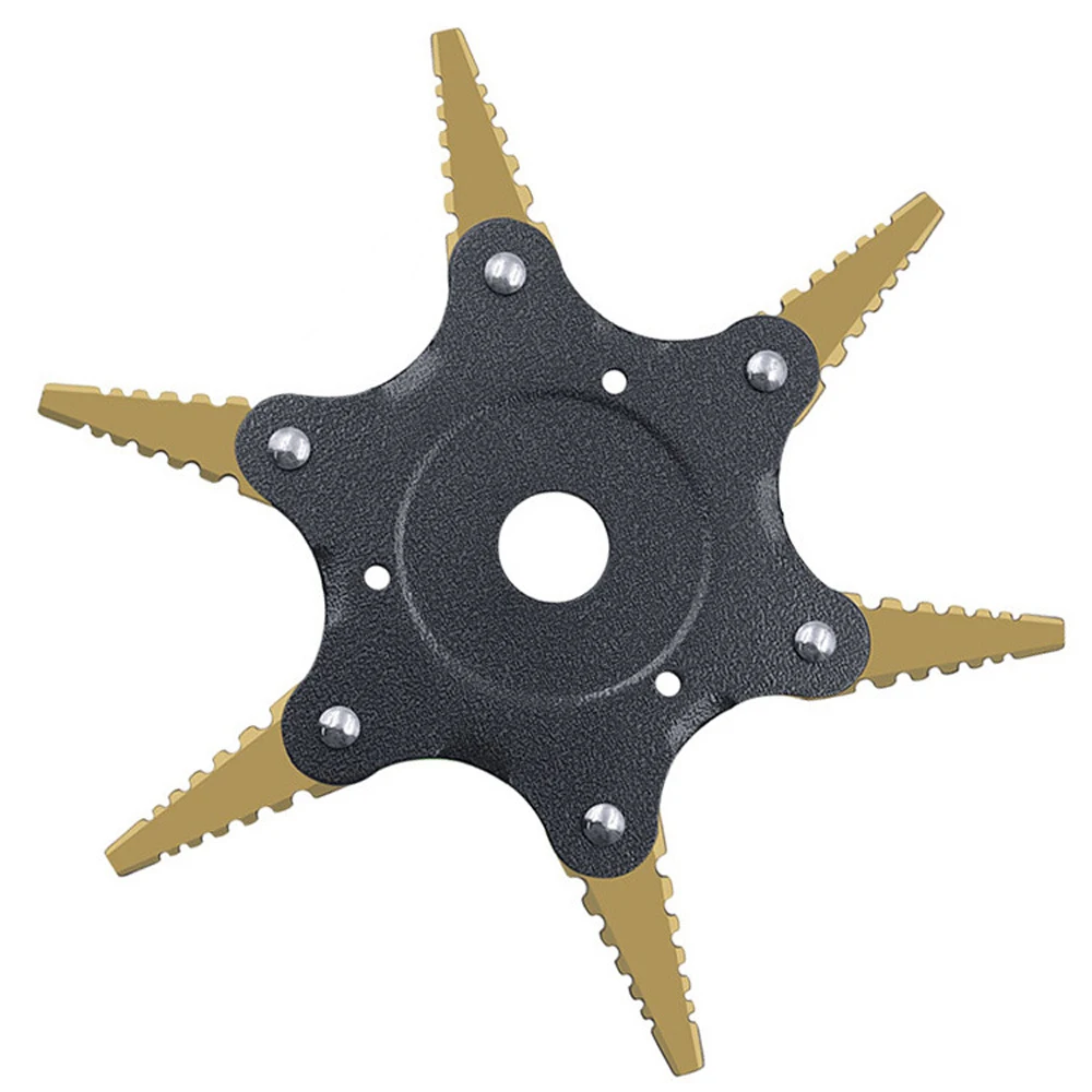 2020 новейшие головки триммера для травы зубчатые лезвия газонокосилка 6 зубьев