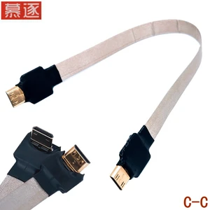 5-100CM FPV 1080P Mini HD-compatible to HDTV cable Male to Female Converter Adapter Extension Adapter Connector Cable