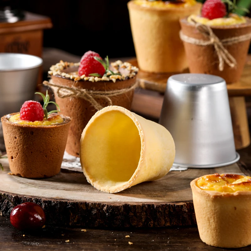 Антипригарные чашки для выпечки металлические алюминиевые формы 5 шт./лот