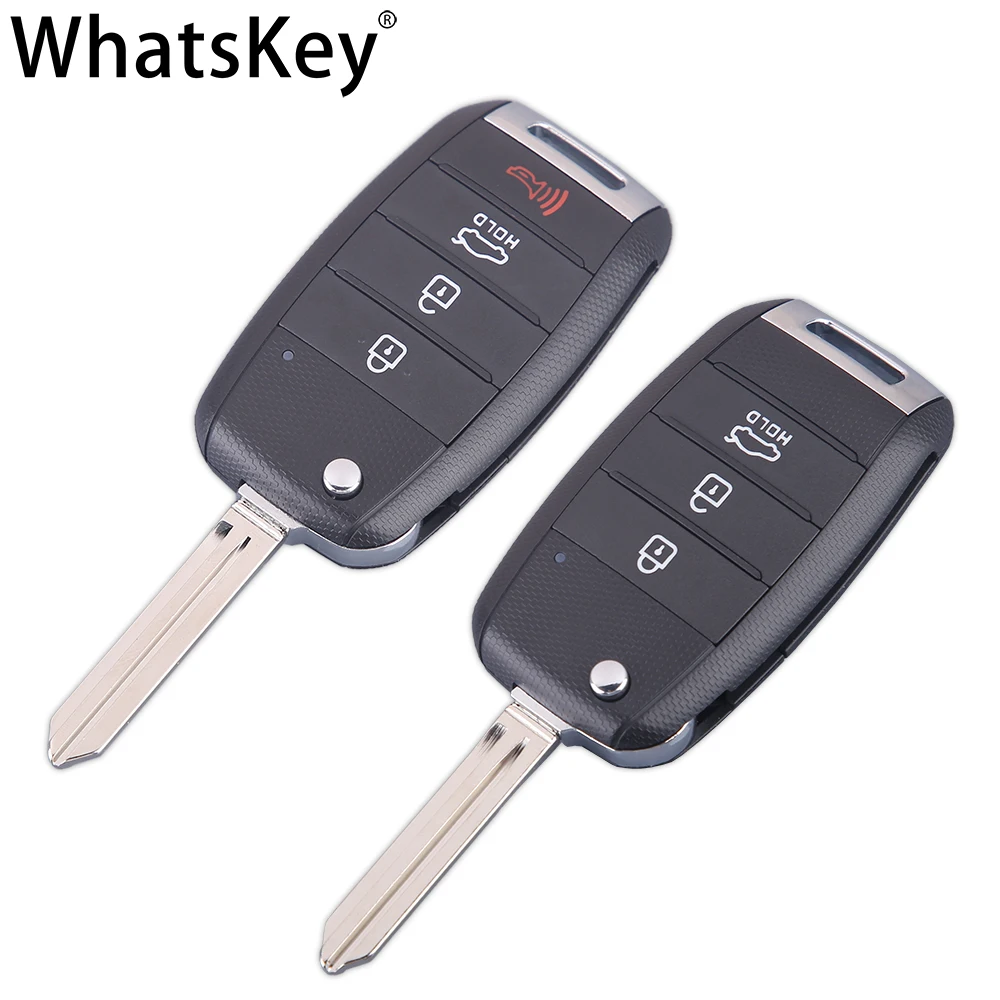 Ключ для дистанционного управления WhatsKey 3/4 Сменный Чехол KIA K3 K2 K5 Carens Cerato Forte kia Sorento