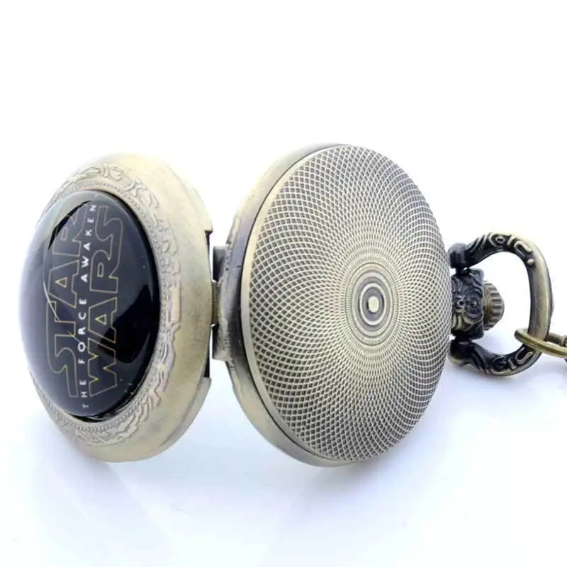 IBEINA тема из Звездных Войн Полный Охотник кварц гравированный брелок ретро кулон