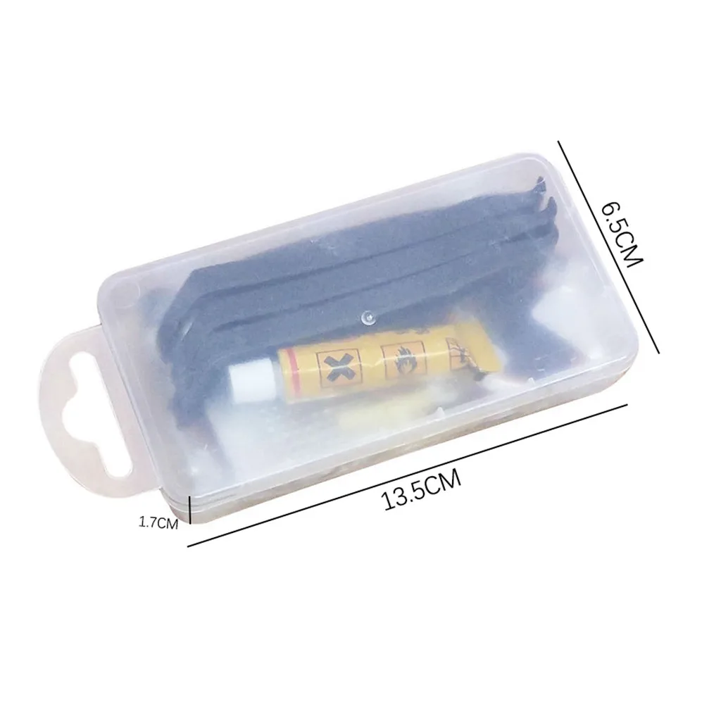 

High Quality Round Bicycle Bike Tire Tyre Glue Rubber Patch Piece Cycling Puncture Repair Tools Kits Outdoor Accessories #T2P