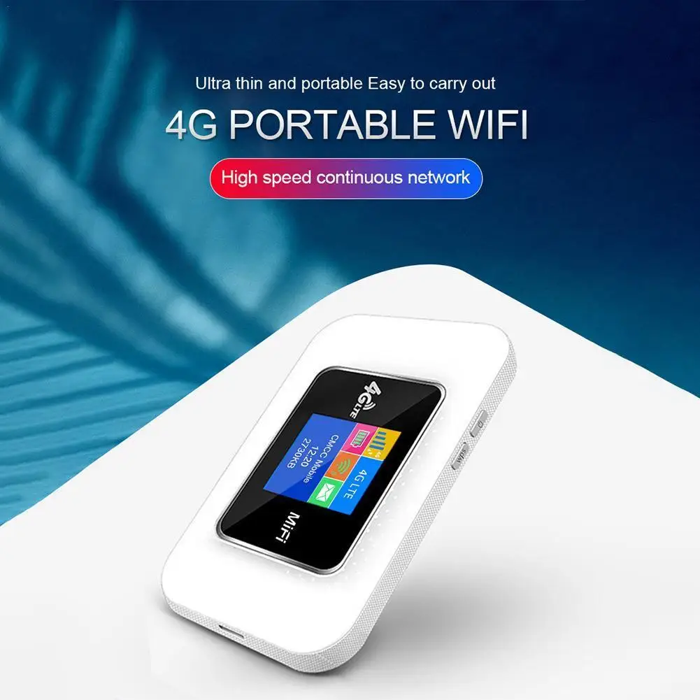 

D921 4G Modem WiFi Router Portable Pocket External Antenna Port CRC9 Hotspot Router Wireless Mobile Unlocked With Sim Card Slot