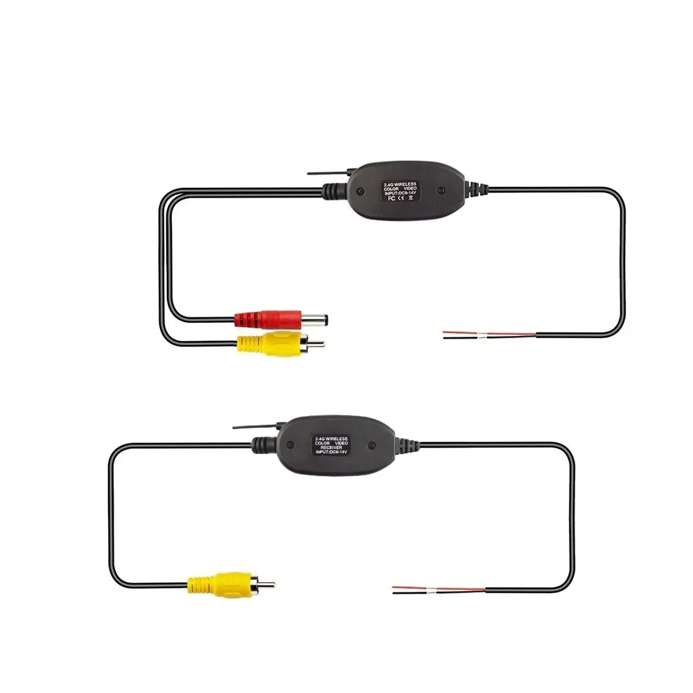 Беспроводной цветной видеопередатчик и приемник 2 4G для автомобильной камеры