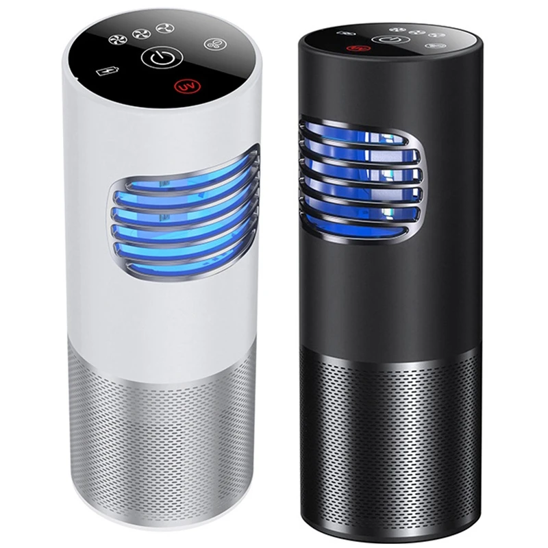 

New Air Purifier Portable UVC Ultraviolet Germicidal Lamp Negative Ion Vehicle Air Purifier for Car Home Office