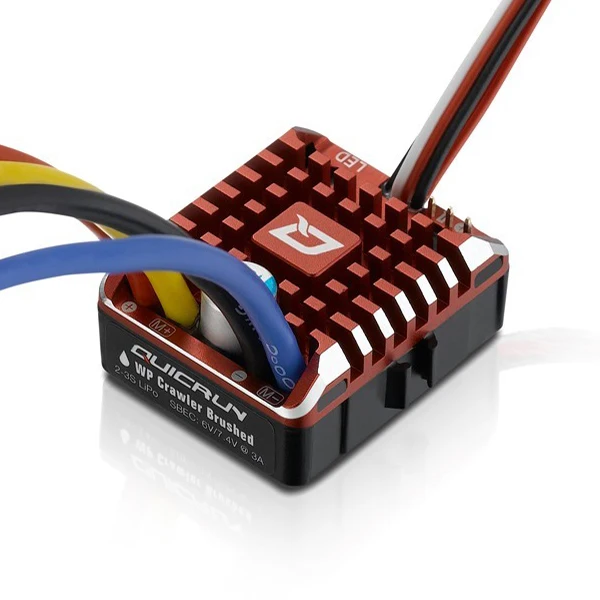 Водонепроницаемый Матовый контроллер скорости ESC Hobbywing quirun 1080 80A с программной
