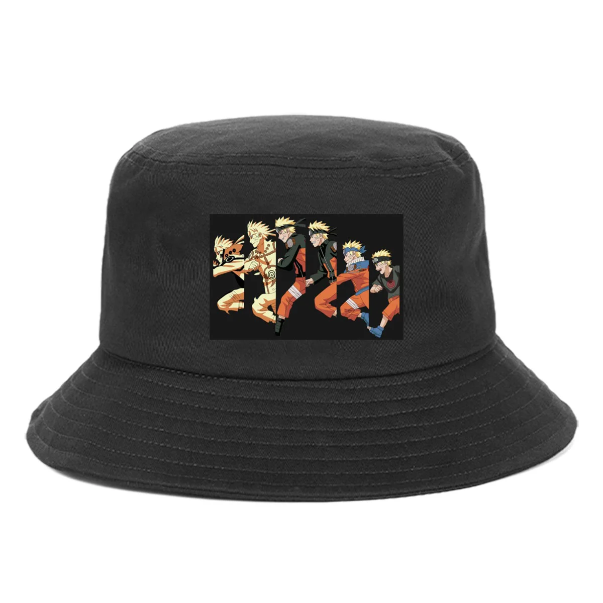 

Anime Uzumaki Uchiha Sasuke Cartoon Bucket Hat teenager Outdoor Summer Hip Hop Cap unisex Streetwear Chapeau Caps Fisherman Caps