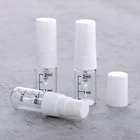 100 шт.лот 2 мл портативный многоразовый стеклянный флакон для духов мини пластиковый распылитель со шкалой белый флакон для образцов