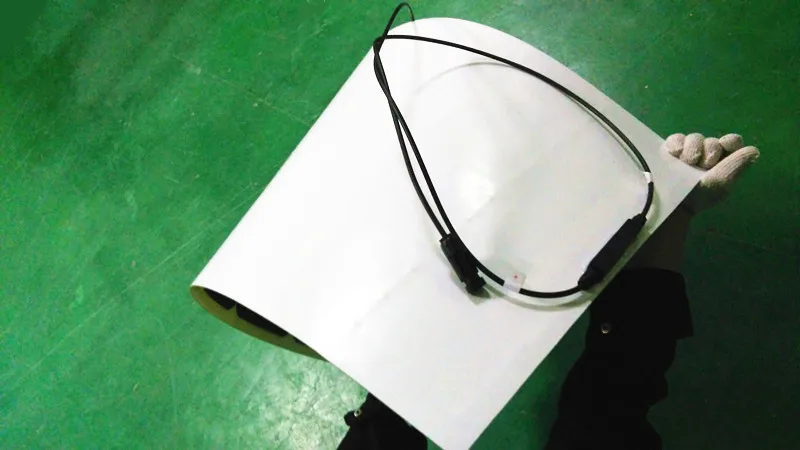 Высокоэффективная полугибкая солнечная панель моно батарея 50 Вт гибкое