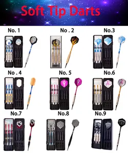 3 шт.компл. 18g 20g 22g профессиональный мягкий наконечник Дротика s электронная Дротика доска из алюминиевого сплава дротика для полетов Спортивная съемка