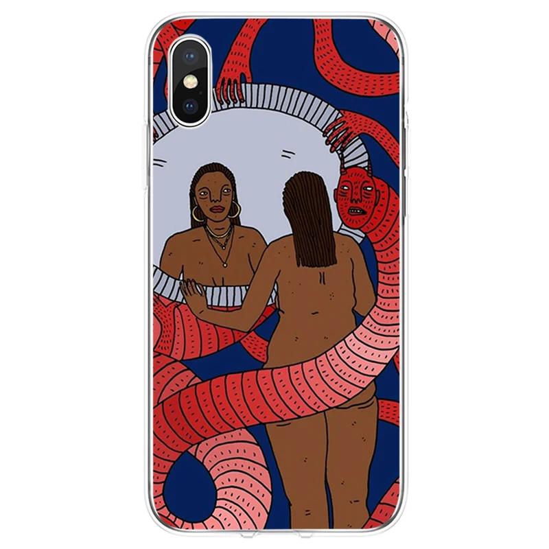 Polly nor painting art Аксессуары Чехол Мягкий Силиконовый ТПУ чехол для телефона iPhone 5 5S 5C