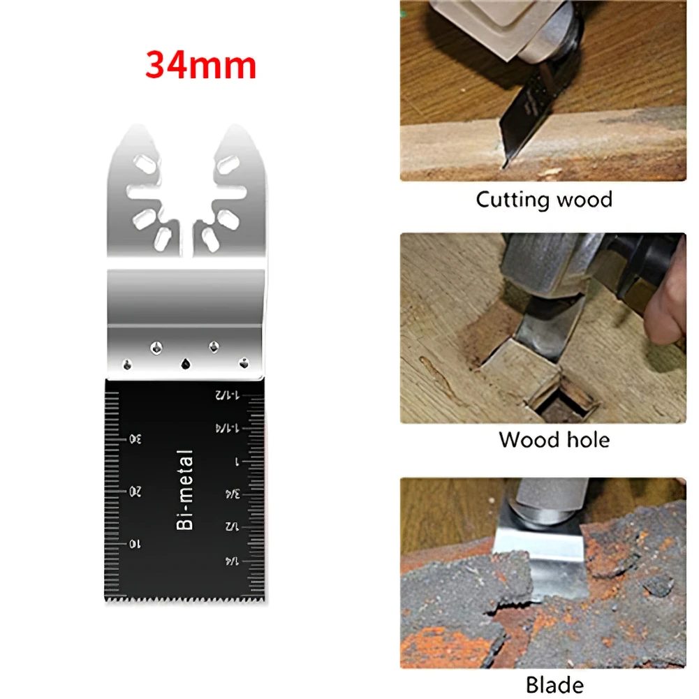 

20pcs Bi-Metal Oscillating Saw Blades Universal Quick Release Multitool Tool Metal Oscillating Saw blades Circular Saw Blade