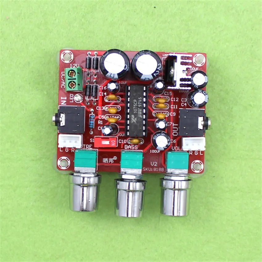 Усилитель XR1075 tone board BBE цифровой аудио усилитель мощности фронтальный процессор