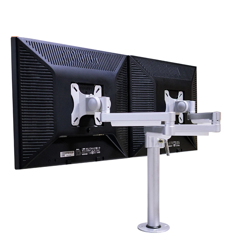 Двойной держатель монитора настольный для 14-32 дюйма подходит программирования