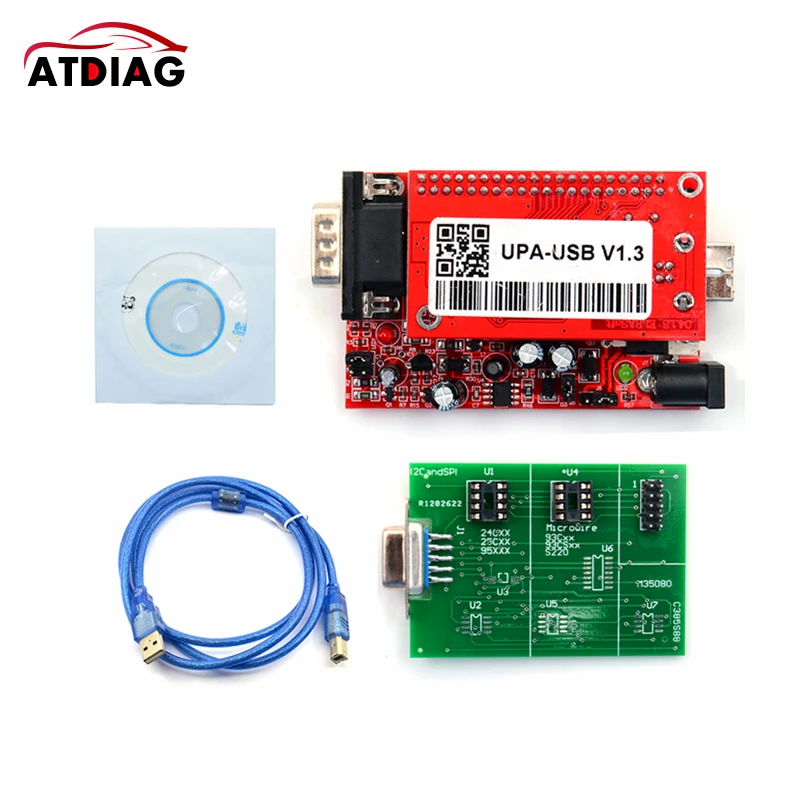 Горячая Распродажа UPA USB V1.3 программист основной блок для продажи прошивка