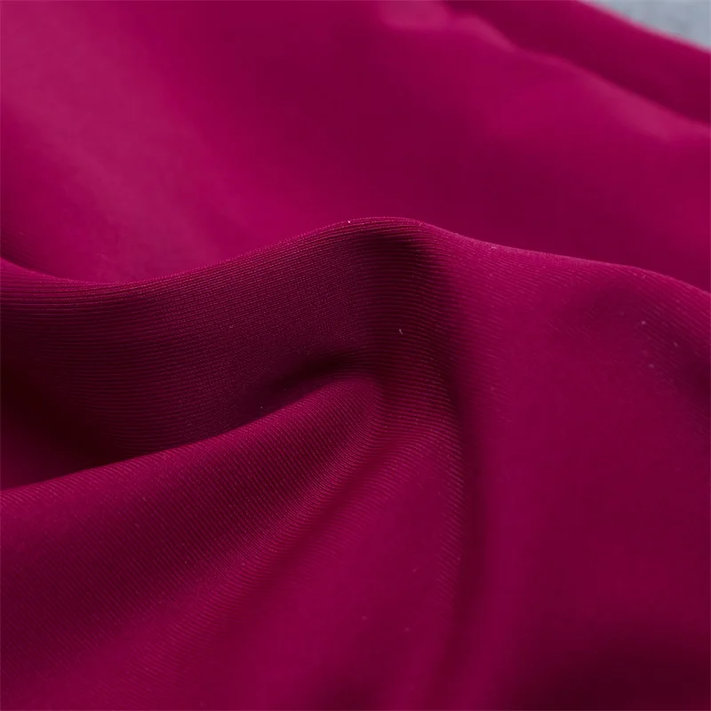 Женские летние купальники трикини пуш ап однотонные нейлоновые сексуальные