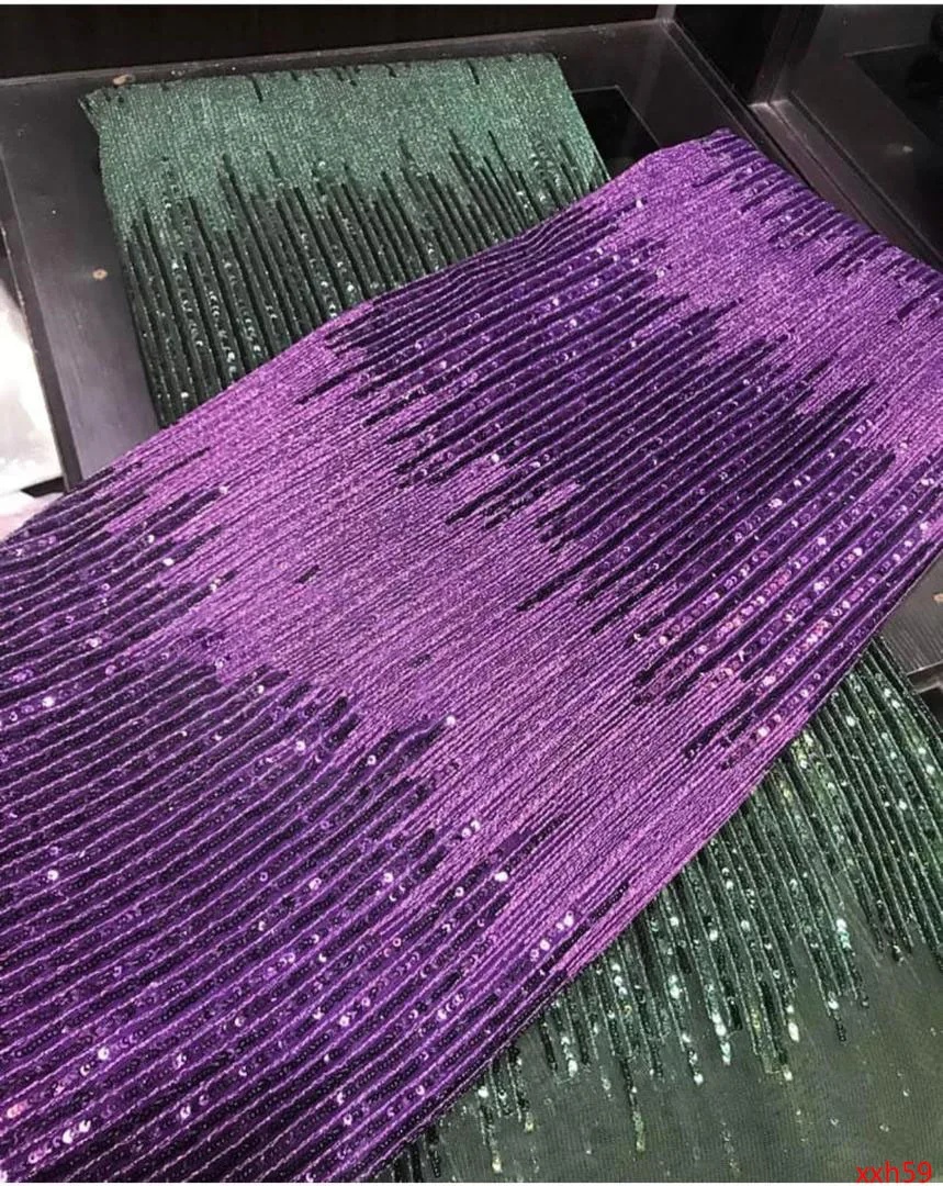 2018 Бесплатная доставка африканская кружевная ткань с сухими блестками