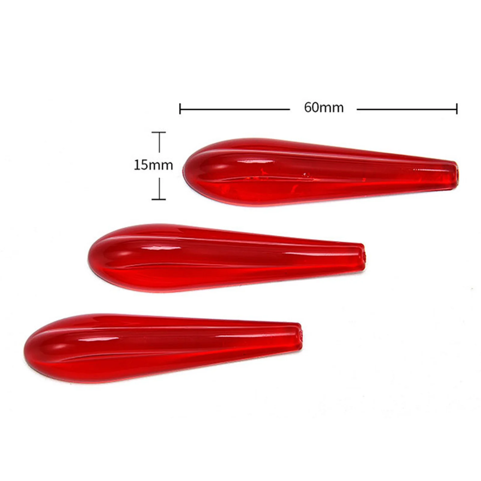 

6Pcs Anti-scratch Anti-collision Wind Resistance Noise Reduction Strip Spoiler Universal Car Styling Accessories 6cm x 1.5cm