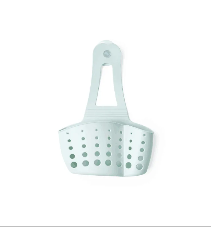

Kitchen Accessory Adjustable Snap Sink Sponge Storage Rack Sink Rack Drain Rack Strainer Draining Storage Basket Kitchen Gadget