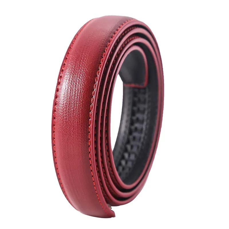 

Women's Leather Belt with Automatic Buckle(Without Buckle)
