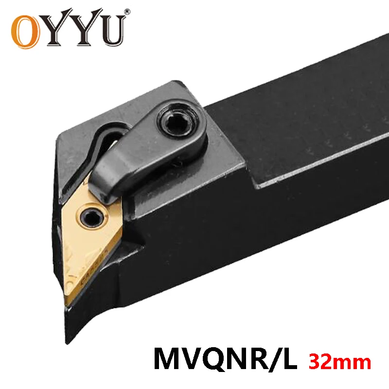 

OYYU MVQNR MVQNL 32mm MVQNL3232P16 MVQNR3232P16 External Turning Tool Holder Carbide Inserts Lathe Cutter Shank use VNMG16