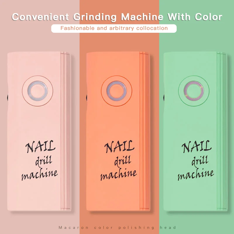 Электрическая дрель для ногтей маникюрный станок 30000 об/мин 20 Вт портативный