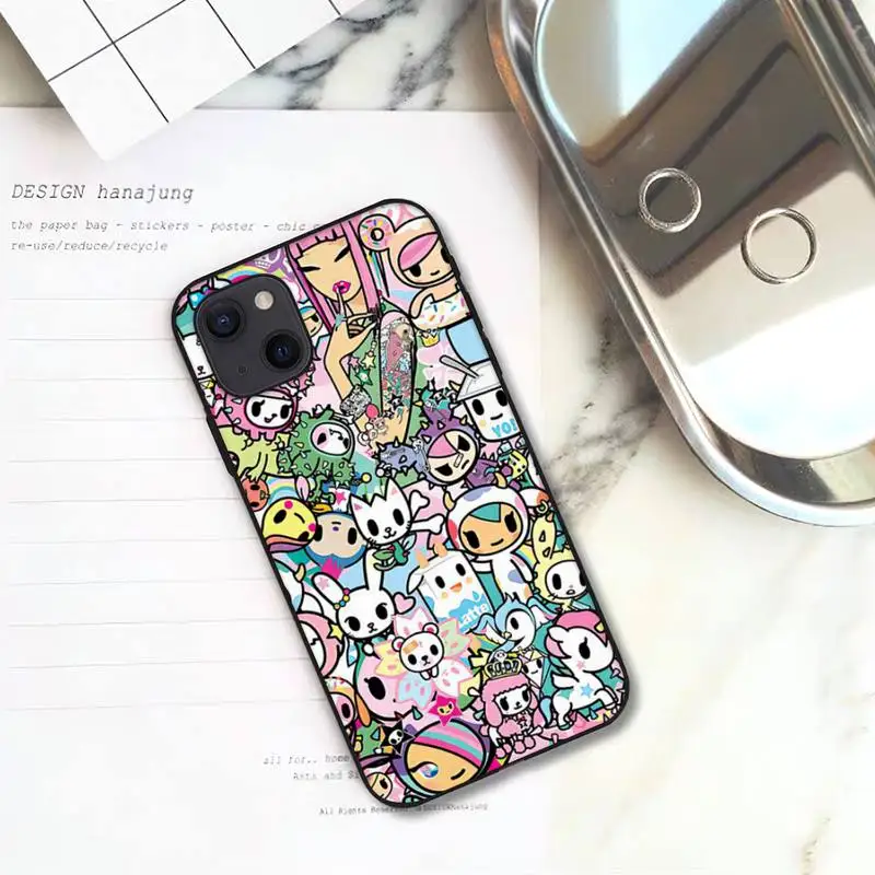 Японский чехол для телефона T-Tokidokis iPhone 11 12 Mini 13 Pro XS Max X 8 7 6s Plus 5 SE XR | Мобильные