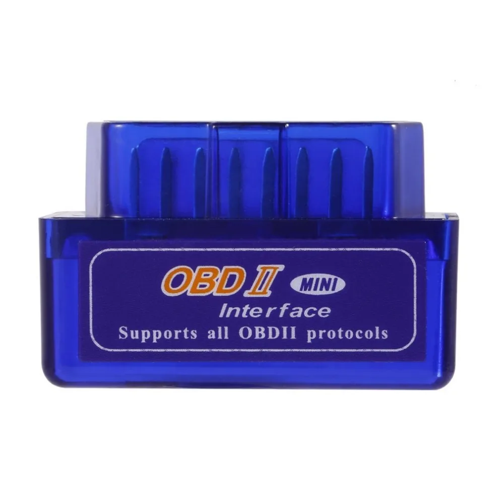 Автомобильный диагностический мини-сканер ELM327 OBD2 II Bluetooth портативный инструмент