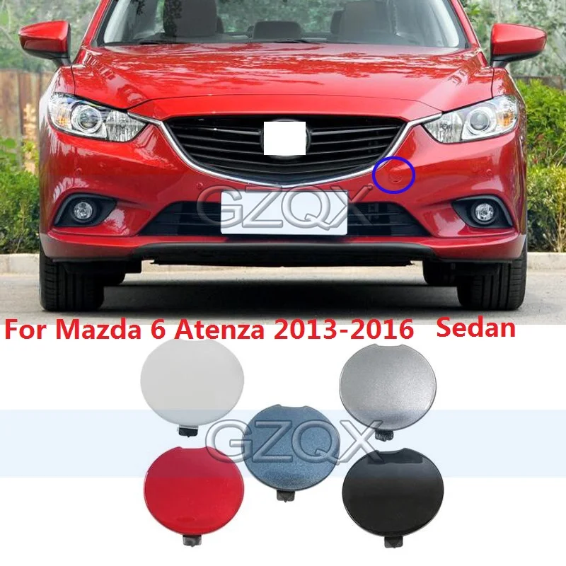 Чехол CAPQX для Mazda 6 Atenza Sedan 2013 2014 2015 2016 крышка переднего бампера прицепа буксирного